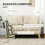 immagine-4-easycomfort-easycomfort-divano-da-2-posti-in-legno-di-eucalipto-e-tessuto-effetto-lino-con-2-cuscini-137x78x78-cm-beige