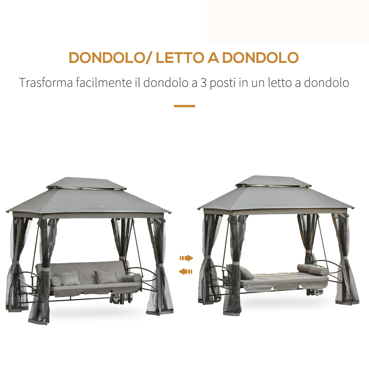 immagine-4-easycomfort-easycomfort-dondolo-da-giardino-3-posti-lettino-e-gazebo-design-3-in-1-con-tettuccio-256x172x248-cm-grigio-scuro