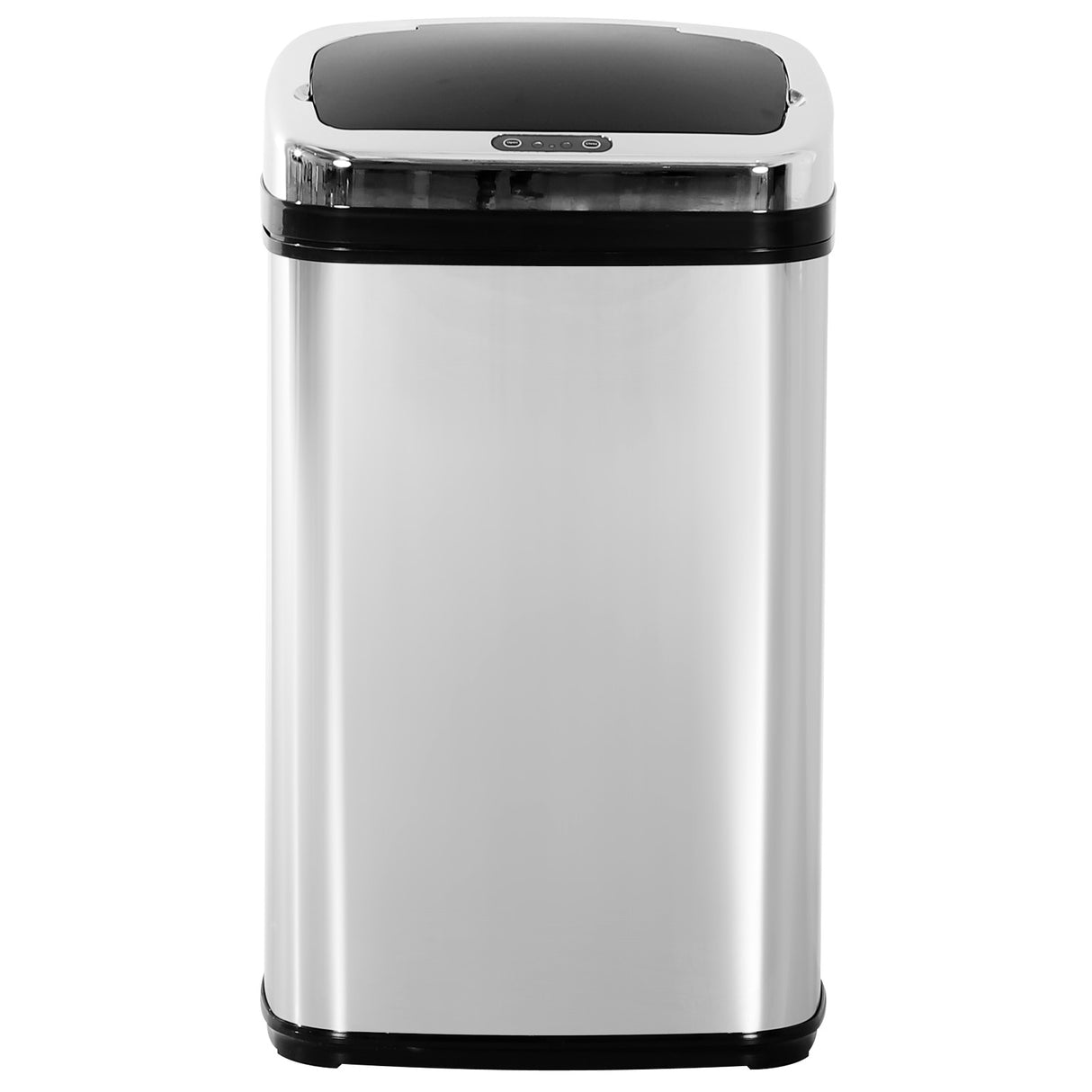 easycomfort easycomfort elegante bidone pattumiera in acciaio inox con sensore elettronico di apertura 30l ean 8054111841610