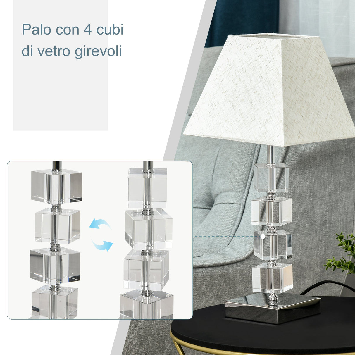 immagine-4-easycomfort-easycomfort-lampada-da-tavolo-moderna-con-cristalli-girevoli-attacco-e14-abat-jour-da-comodino-casa-e-ufficio-ean-8054111841146