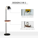 immagine-4-easycomfort-easycomfort-lampada-da-terra-con-ripiano-29-5cm-per-lampadine-e27-da-40w-in-metallo-nero-e-oro