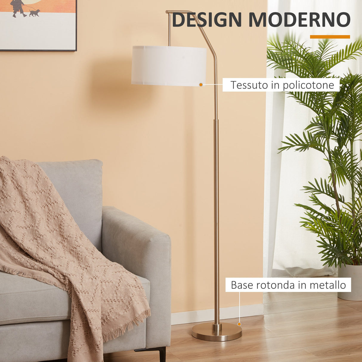 immagine-4-easycomfort-easycomfort-lampada-da-terra-moderna-in-acciaio-con-paralume-in-tessuto-bianco-61x33x160cm