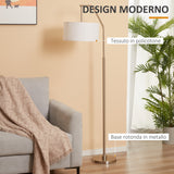 immagine-4-easycomfort-easycomfort-lampada-da-terra-moderna-in-acciaio-con-paralume-in-tessuto-bianco-61x33x160cm