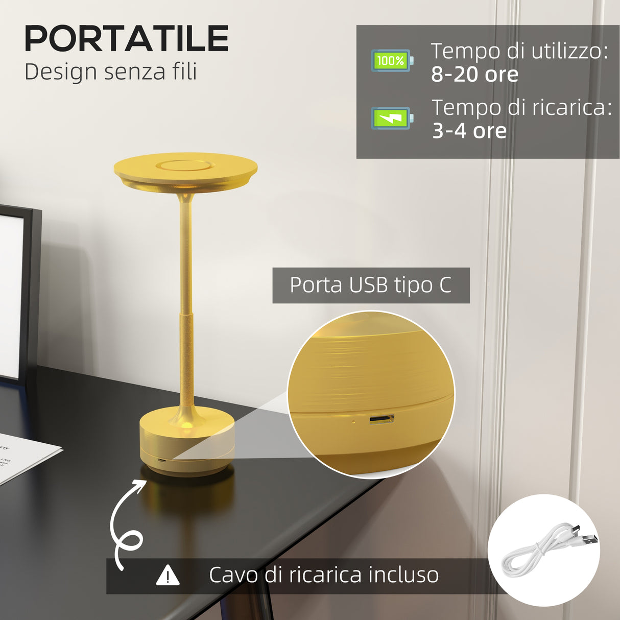 immagine-4-easycomfort-easycomfort-lampada-senza-filo-touch-luce-led-3-tonalita-e-batteria-ricaricabile-13x28-5cm-oro