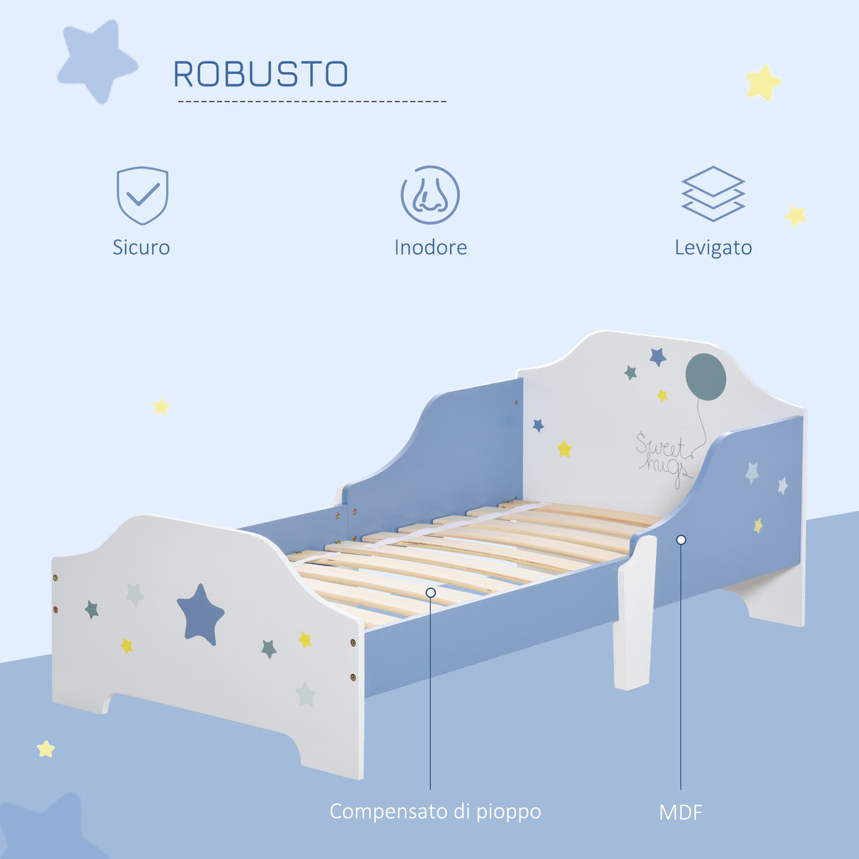 immagine-4-easycomfort-easycomfort-letto-basso-per-bambini-e-bambine-di-3-anni-con-sponde-lettino-blu-e-bianco-143-x-74-x-59-cm