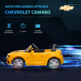 immagine-4-easycomfort-easycomfort-macchina-elettrica-per-bambini-12v-marchio-chevrolet-camaro-con-telecomando-giallo