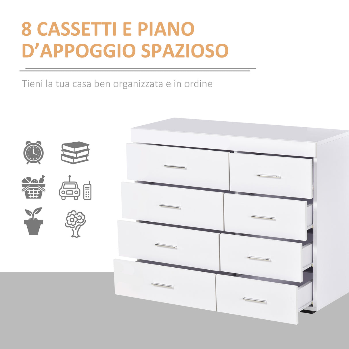 immagine-4-easycomfort-easycomfort-mobile-con-cassetti-cassettiera-in-legno-per-camera-cucina-bagno-903573cm-bianca-ean-8054111847193