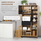 immagine-4-easycomfort-easycomfort-mobile-cucina-moderno-in-truciolato-e-legno-di-pino-con-cassetti-e-ripiani-regolabili-90x40x180-cm