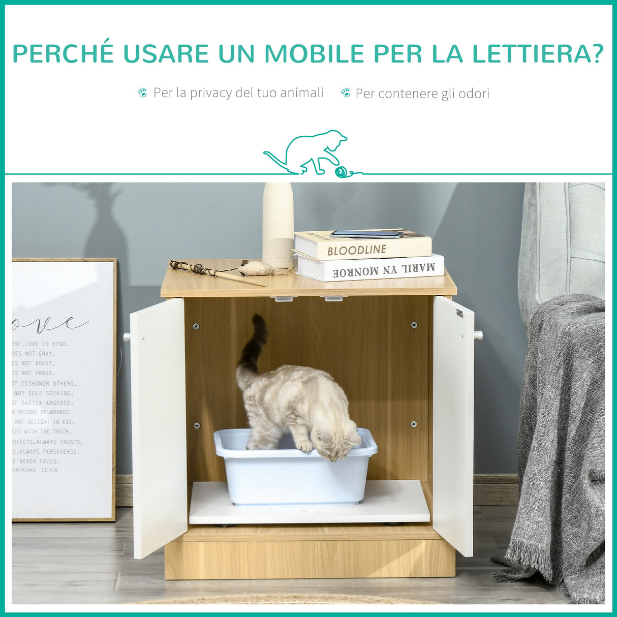 immagine-4-easycomfort-easycomfort-mobile-lettiera-per-gatti-con-2-ante-e-ripiano-interno-estraibile-in-legno-60x55x62-5cm-legnobianco