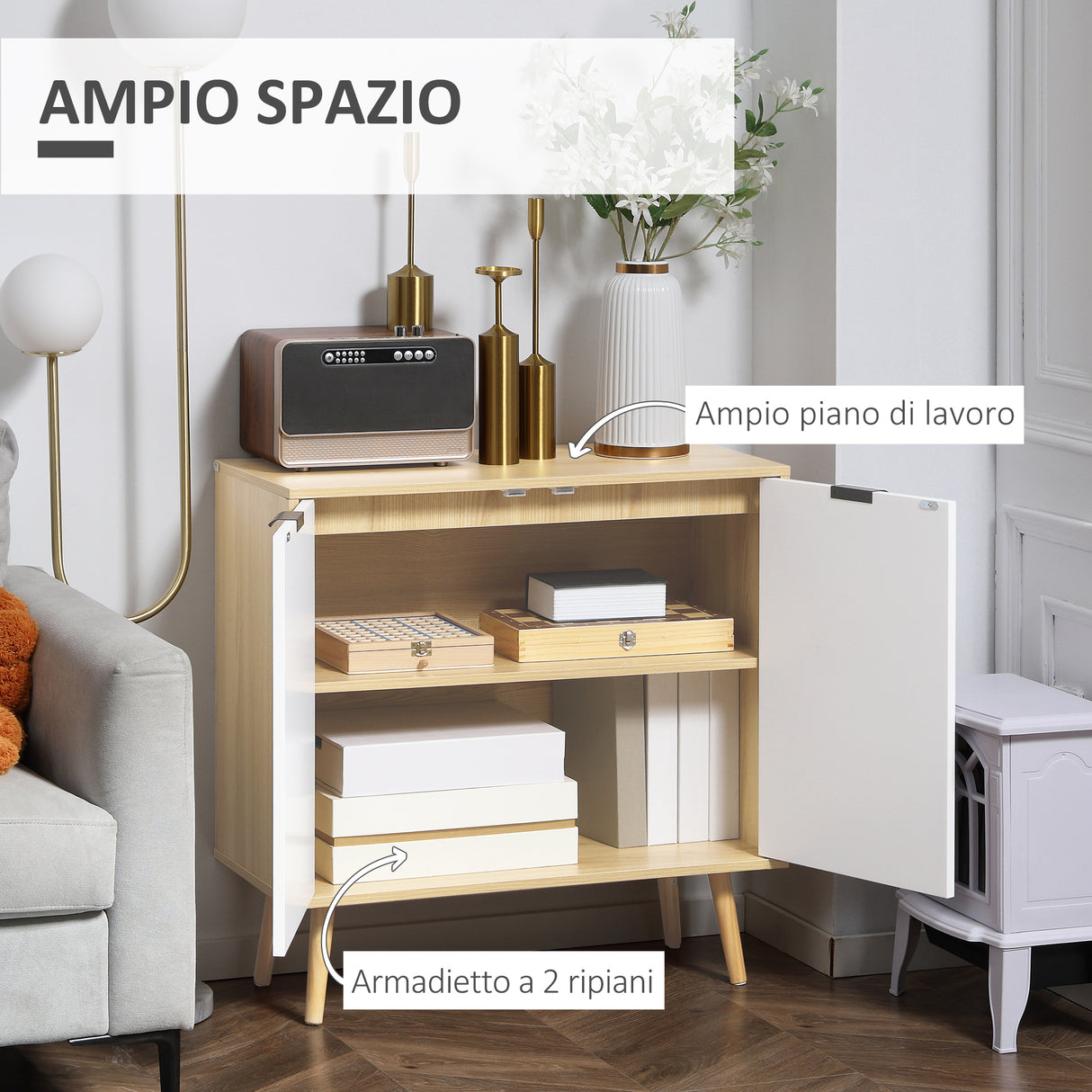 immagine-4-easycomfort-easycomfort-mobile-multiuso-moderno-in-truciolato-e-legno-di-pino-con-ripiano-interno-regolabile-su-3-livelli-77x35x77-5-cm