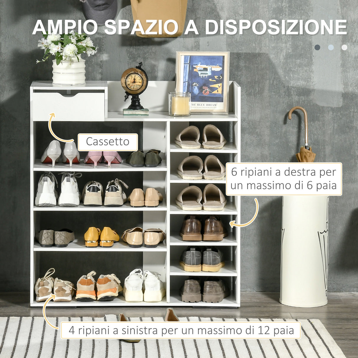 immagine-4-easycomfort-easycomfort-mobile-scarpiera-salvaspazio-con-ripiani-e-cassetto-per-12-scarpe-88x30x93cm-bianco