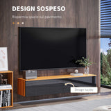 immagine-4-easycomfort-easycomfort-mobile-tv-con-design-lucido-a-parete-e-credenze-chiuse-in-truciolato-160x35x30-cm-marrone-e-nero