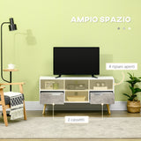 immagine-4-easycomfort-easycomfort-mobile-tv-moderno-con-cassetti-e-mensole-in-legno-per-tv-fino-50-117x39x56-7cm-bianco-e-grigio