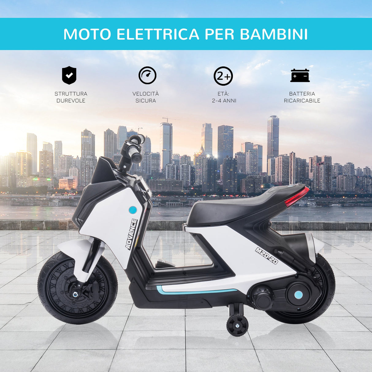 immagine-4-easycomfort-easycomfort-moto-elettrica-per-bambini-eta-2-4-anni-bianco