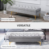 immagine-4-easycomfort-easycomfort-panca-imbottita-fondoletto-in-tessuto-vellutato-e-base-in-metallo-dorato-118x45x42cm-grigio