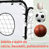 immagine-4-easycomfort-easycomfort-porta-da-calcio-per-bambini-e-adulti-rete-in-pe-in-metallo-oxford-bianco-nero