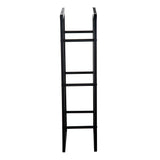 easycomfort easycomfort porta legna per casa e giardino in ferro nero 60x25x100cm