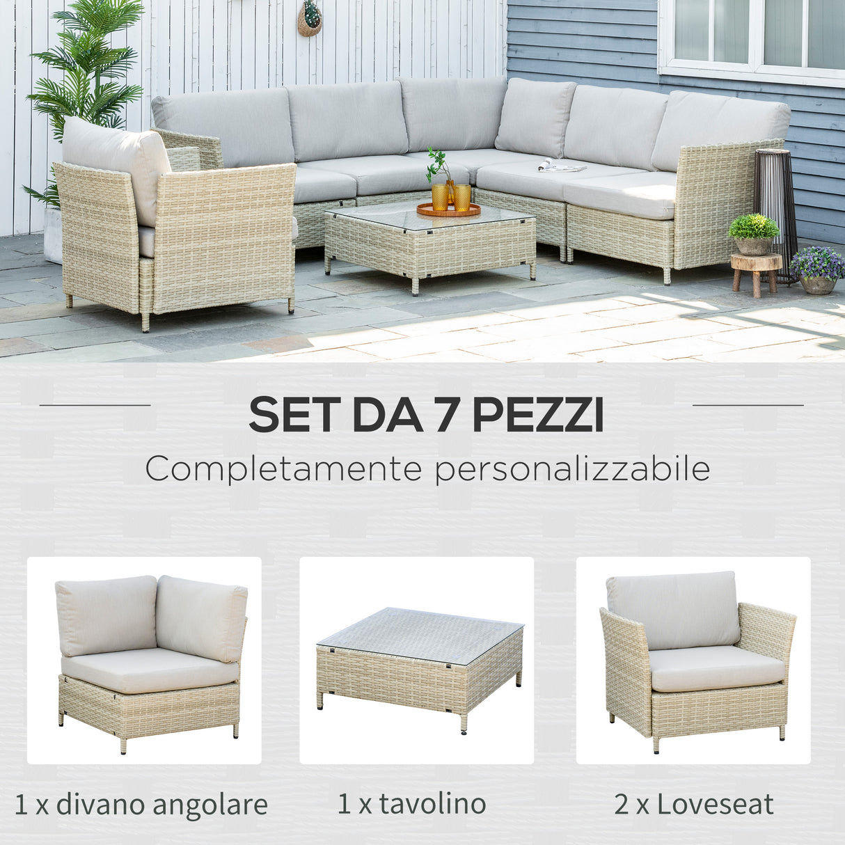 immagine-4-easycomfort-easycomfort-salotto-da-giardino-7-pezzi-modulabile-in-rattan-pe-con-cuscini-beige