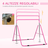 immagine-4-easycomfort-easycomfort-sbarra-per-trazioni-per-bambini-3-8-anni-4-altezze-regolabili-e-struttura-in-acciaio-148x105x88-128-cm-rosa