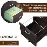 immagine-4-easycomfort-easycomfort-schedario-da-ufficio-cassettiera-per-scrivania-in-legno-2-cassetti-serratura-con-2-chiavi-nero-40x45x55-6cm-ean-8054144134949