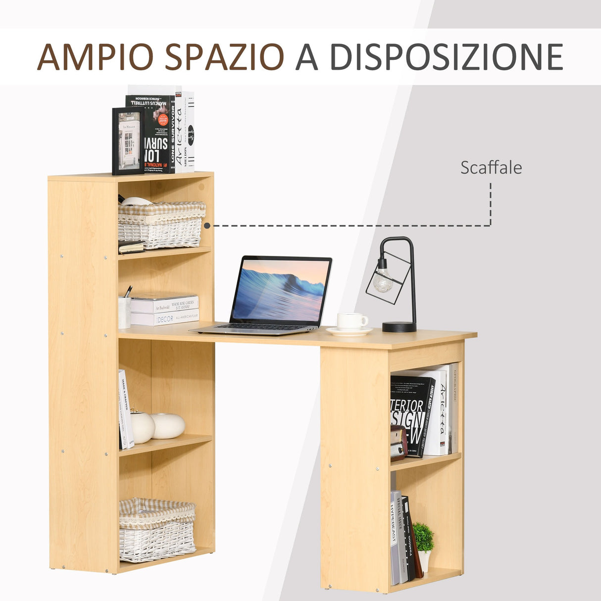 immagine-4-easycomfort-easycomfort-scrivania-computer-con-libreria-salvaspazio-tavolo-da-pranzo-per-ufficio-e-studio-in-truciolato-120x55x120-cm-ean-8054144134253