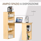 immagine-4-easycomfort-easycomfort-scrivania-computer-con-libreria-salvaspazio-tavolo-da-pranzo-per-ufficio-e-studio-in-truciolato-120x55x120-cm-ean-8054144134253