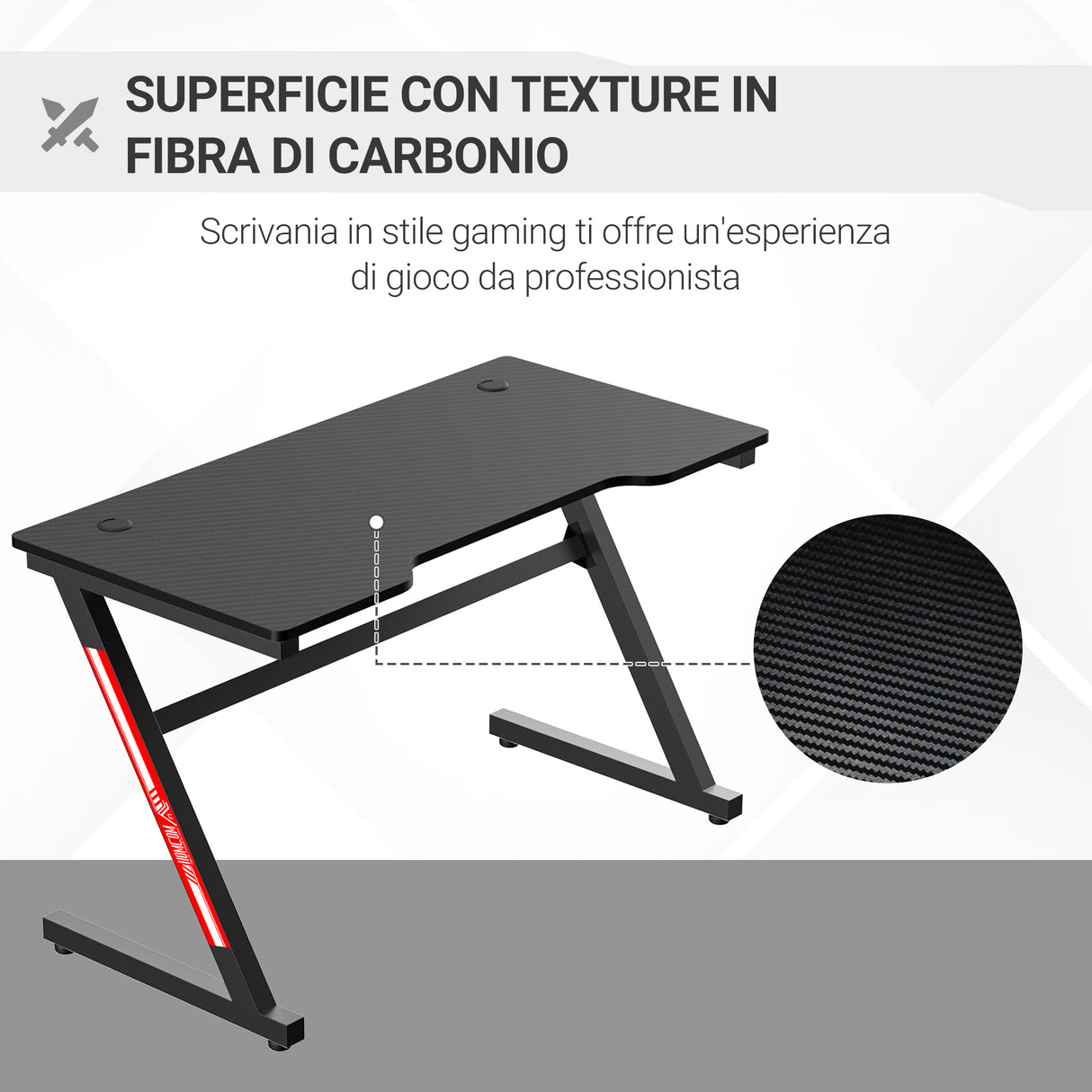 immagine-4-easycomfort-easycomfort-scrivania-gaming-moderna-per-camera-o-ufficio-con-2-fori-passacavi-120x60x73cm-nero