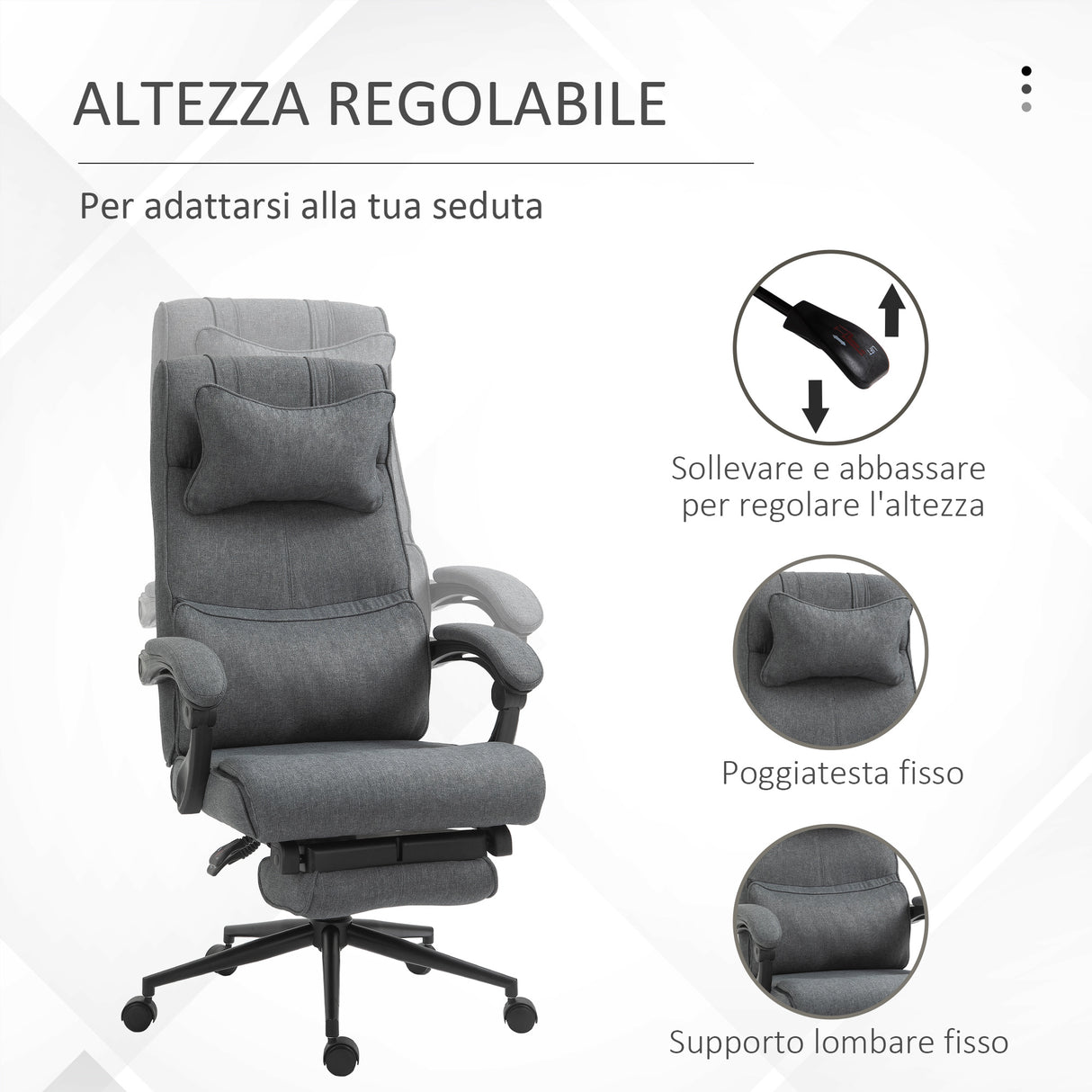 immagine-4-easycomfort-easycomfort-sedia-da-ufficio-ergonomica-ad-altezza-regolabile-con-braccioli-e-poggiapiedi-66x70x115-123-cm-grigia