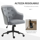 immagine-4-easycomfort-easycomfort-sedia-da-ufficio-girevole-ergonomica-con-ruote-e-altezza-regolabile-rivestimento-in-velluto-63x64x88-96cm-grigio