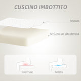 easycomfort easycomfort sedia da ufficio imbottita con schienale a cuore e rotelle in velluto teddy e plastica 45x56x78 88 cm bianco
