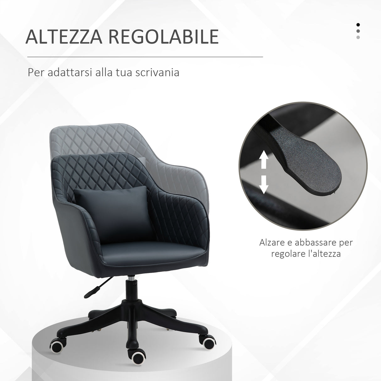 immagine-4-easycomfort-easycomfort-sedia-ufficio-ergonomica-e-regolabile-in-similpelle-grigio-scuro-con-2-punti-cuscino-lombare-massaggiante-57x70x78-86cm-ean-8054144137742