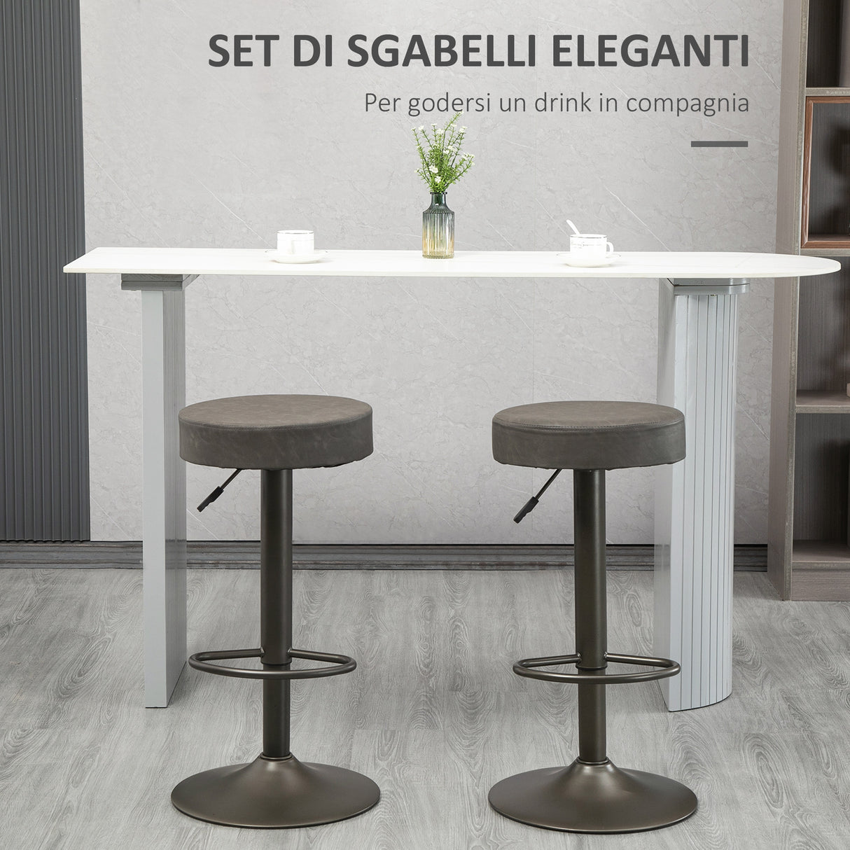 immagine-4-easycomfort-easycomfort-set-2-sgabelli-da-bar-girevoli-con-poggiapiedi-e-altezza-regolabile-35x36x64-85cm-grigio