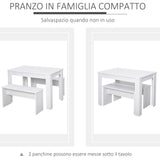 immagine-4-easycomfort-easycomfort-set-3-pezzi-tavolo-con-2-panche-per-cucina-bar-o-sala-da-pranzo-moderna-in-legno-bianco-2-posti-110x70x75cm