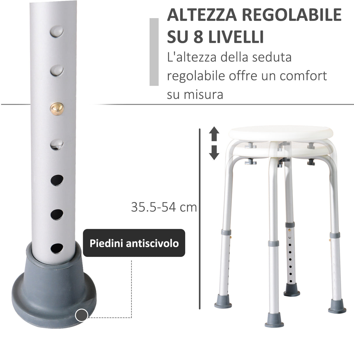 immagine-4-easycomfort-easycomfort-sgabello-da-doccia-per-anziani-con-ausilio-rotondo-sedia-da-bagno-per-disabili-con-altezza-regolabile-8-posizioni-piedini-antiscivolo-in-alluminio-e-pe-bianco-ean-8054111841252