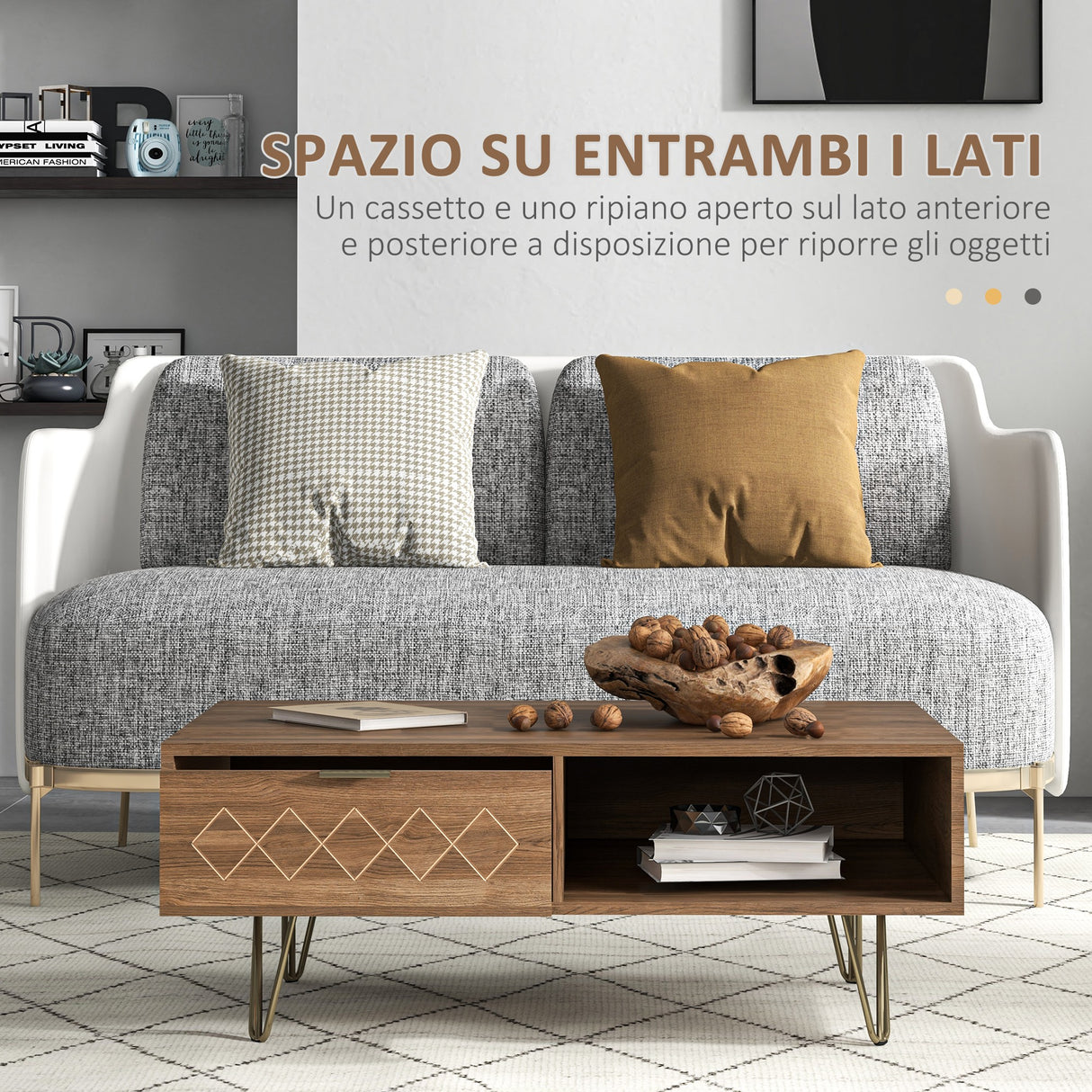 immagine-4-easycomfort-easycomfort-tavolino-da-caffe-con-2-ripiani-aperti-e-2-cassetti-in-truciolato-e-metallo-95x62x36-5-cm