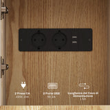 easycomfort easycomfort tavolino da salotto in stile boho con ripiano a scomparsa e ripiano aperto in mdf 30x60x60 5 cm color legno