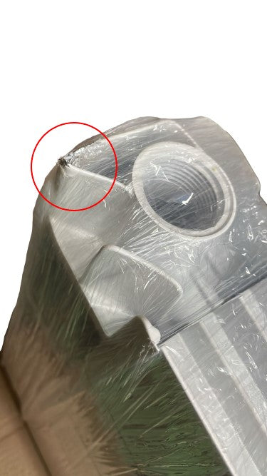 fondital area occasioni 1726 radiatore termosifone in alluminio fondital garda dual da 5 elementi interasse 2000 mm