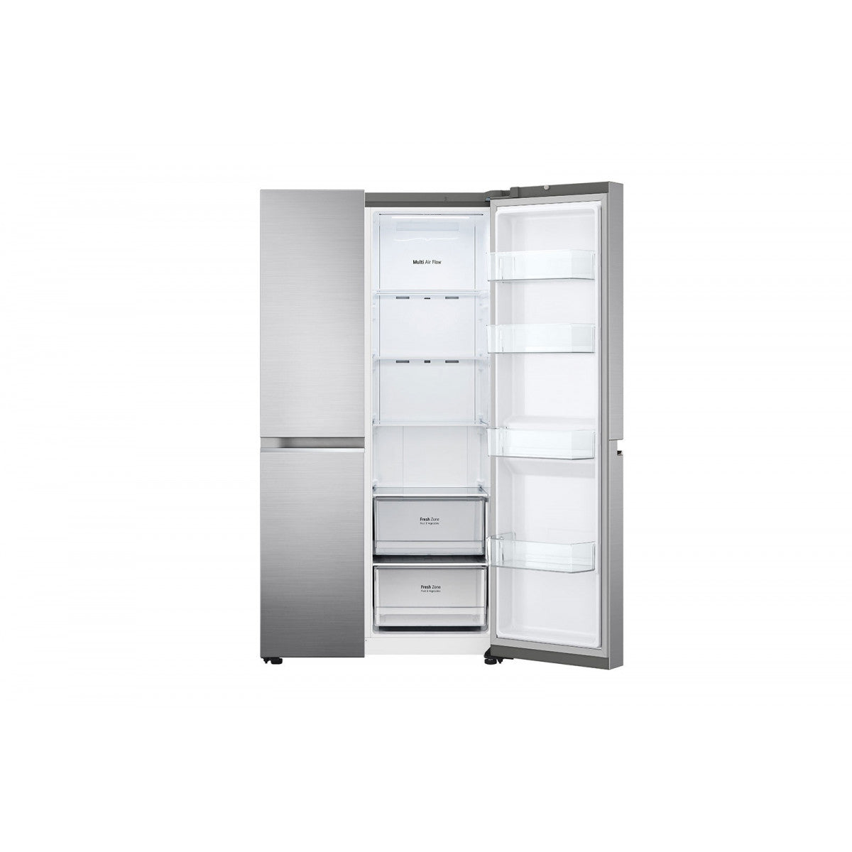 frigorifero side by side a libera installazione lg gsbv70pztm 655 litri classe f