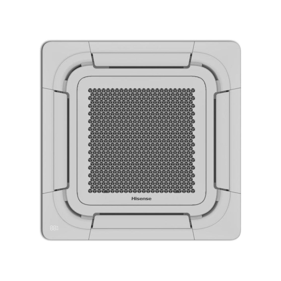 hisense condizionatore a cassetta hisense 60000 btu auc175ur4rkc8 r 32 wi fi optional trifase con pannello e telecomando
