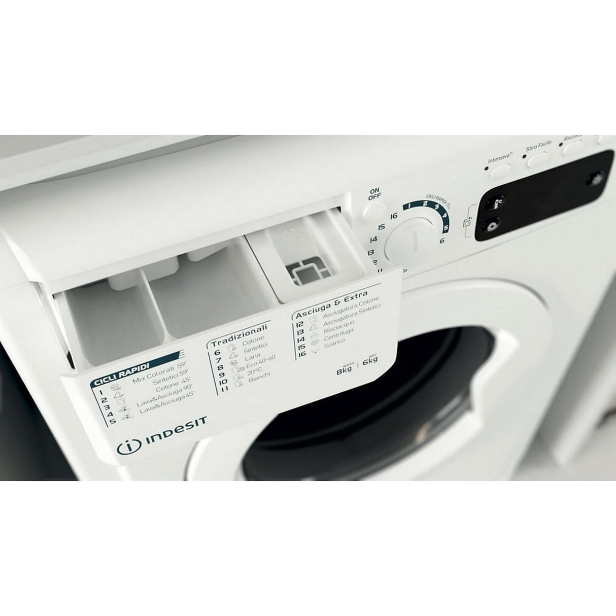 indesit lavasciuga indesit ewde861483witn 8 kg lavaggio 6 kg asciugatura 1400 giri a89xl645xp59 bianco ean 8050147621080