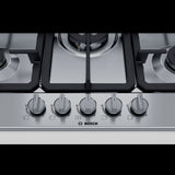 piano gas pgq7b5b90 5f 75cm inox