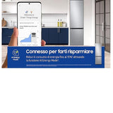 samsung frigorifero combinato samsung rb38c603dsa airspace ecoflex ai 390 litri classe d a203xl595xp658 all around cooling inox ean 8806094990096