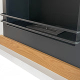 divina fire camino a bioetanolo biocamino da terra divina fire stoccolma in legno bianco l75xp24xh68 cm ean 8056157807650