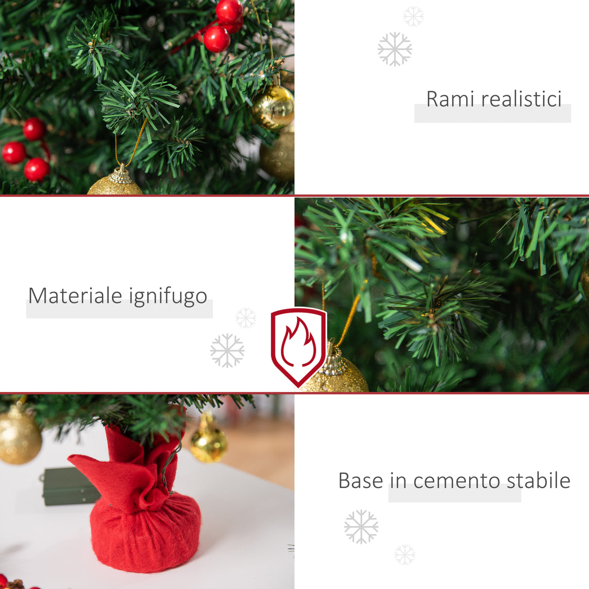 immagine-5-easycomfort-easycomfort-albero-di-natale-60cm-con-15-luci-a-led-73-rami-albero-di-natale-artificiale-con-decorazioni