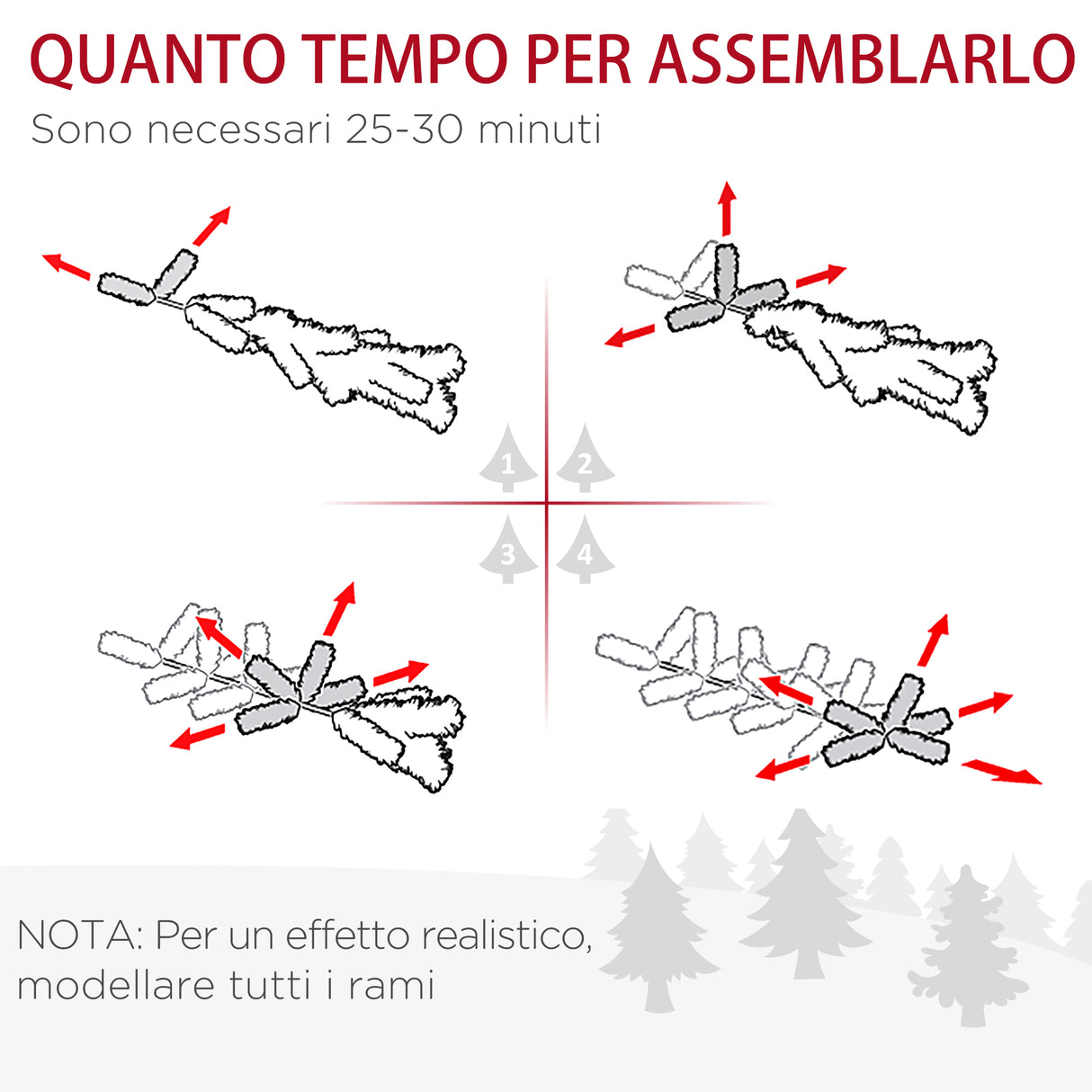 immagine-5-easycomfort-easycomfort-albero-di-natale-innevato-artificiale-alto-e-stretto-con-570-rami-base-rimovibile-e-pieghevole-53x190cm-verde