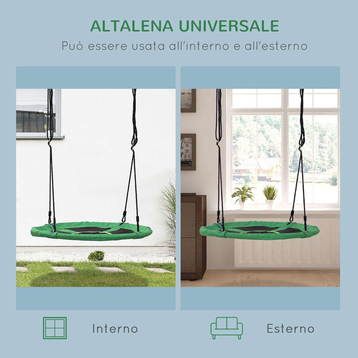 immagine-5-easycomfort-easycomfort-altalena-da-giardino-per-bambini-a-nido-verde-e-nero-diametro-100cm