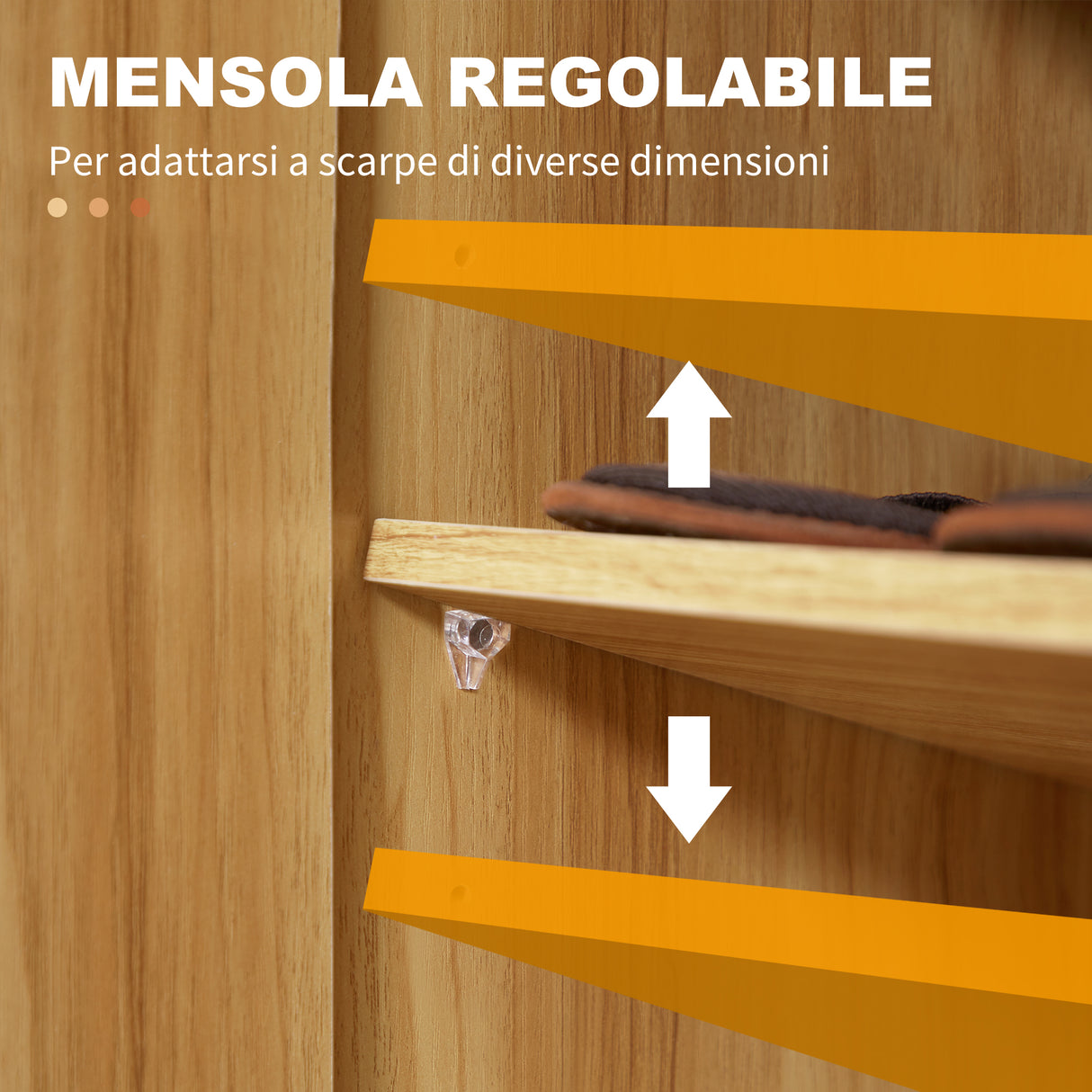 easycomfort easycomfort armadio scarpiera salvaspazio e moderno in legno per 12 paia con 4 ripiani aperti 83x30x90 cm marrone chiaro