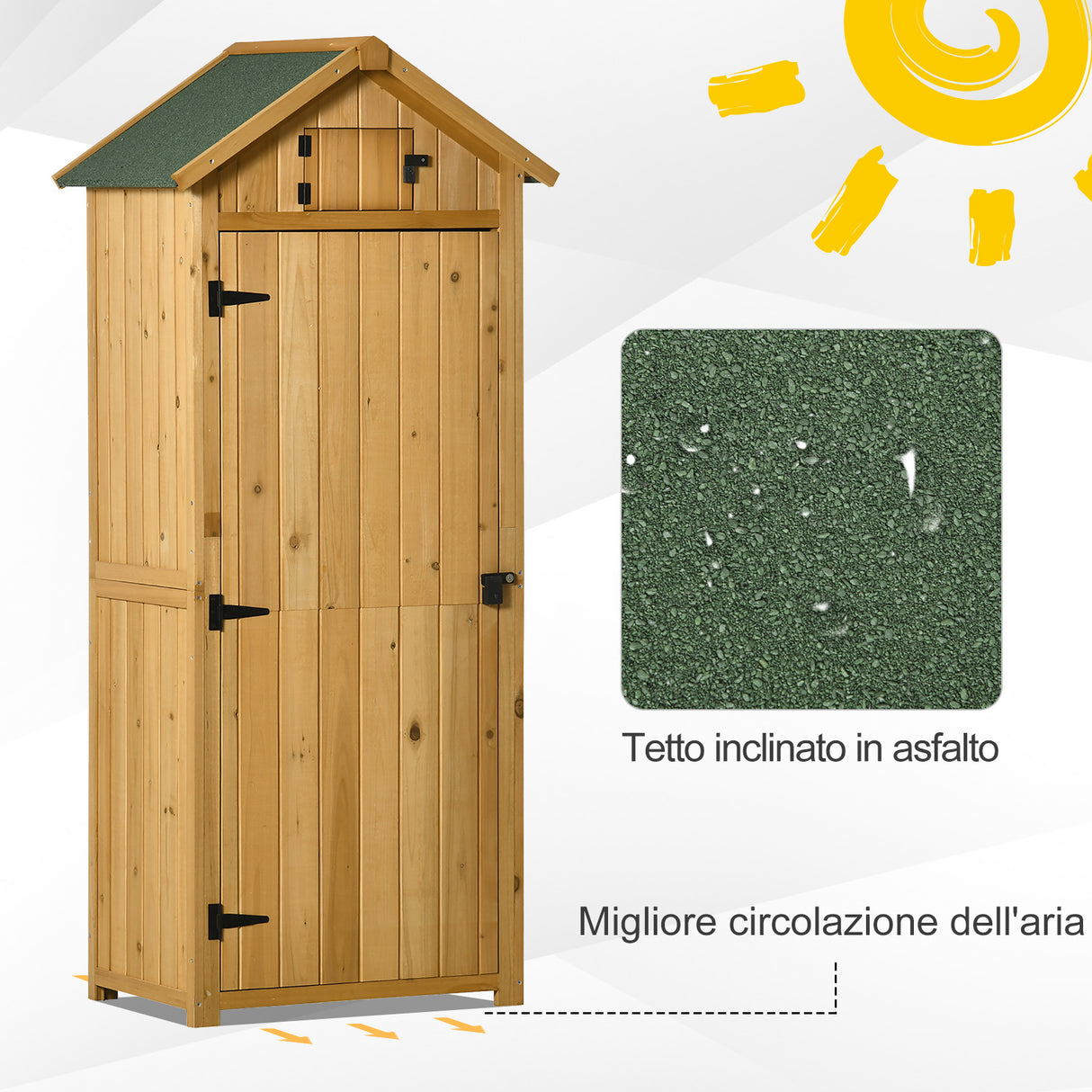 immagine-5-easycomfort-easycomfort-capanno-da-giardino-porta-attrezzi-in-legno-impermeabile-77x54-2x179cm-giallo