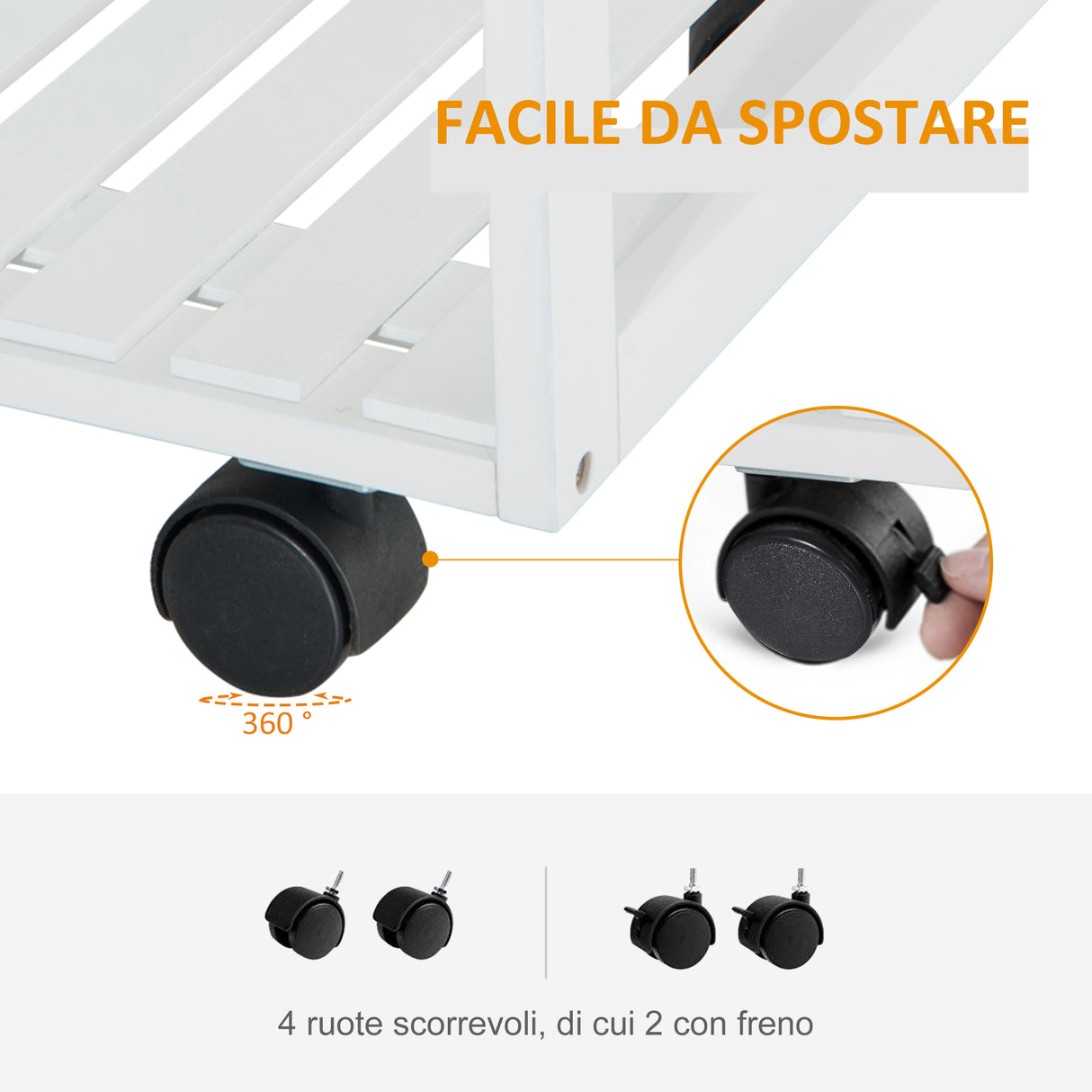 easycomfort easycomfort carrello da cucina con ruote cassetti e 2 cesti mobile da cucina salvaspazio in legno di pino bianco 70 x 37 x 85cm ean 8054144137285
