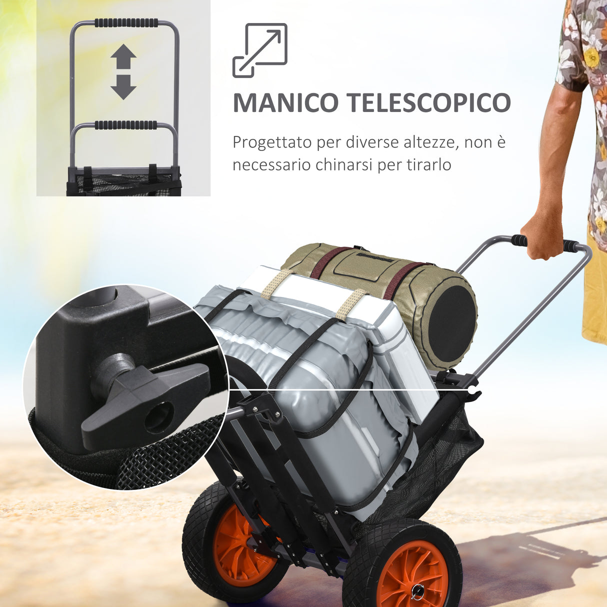 immagine-5-easycomfort-easycomfort-carrello-da-spiaggia-pieghevole-con-tasca-in-rete-manico-telescopico-e-cavalletto-82x67x81-cm